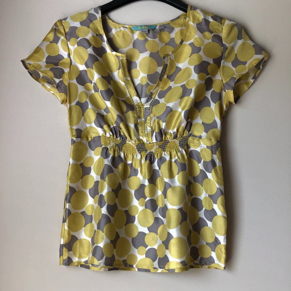 BODEN  100% SILK TOP